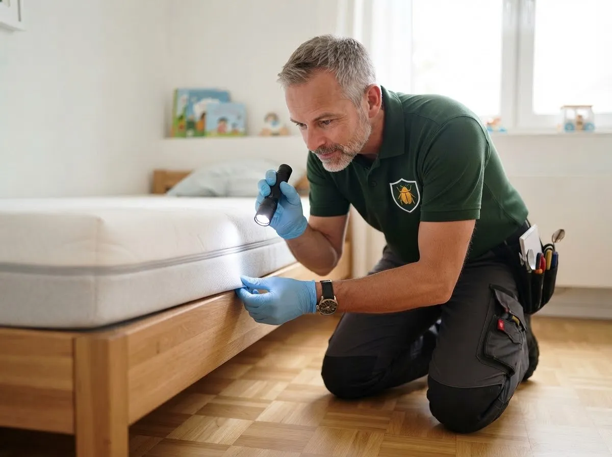 Milbenbekämpfung durch den Kammerjäger