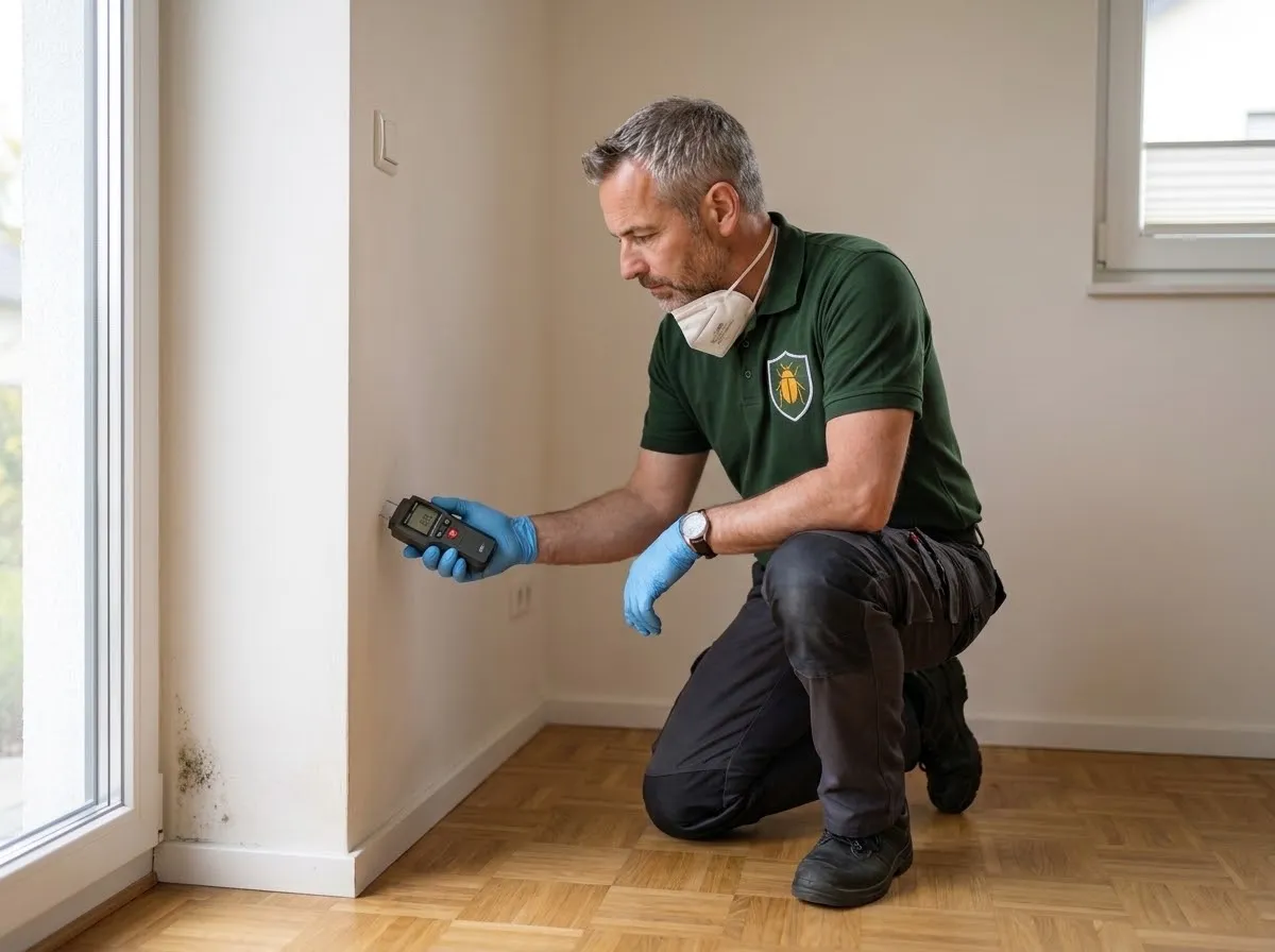 Schimmelbekämpfung – Kammerjäger im Einsatz